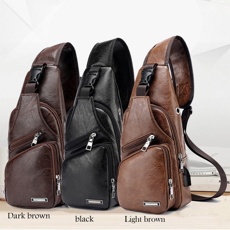 Modern Utility: Sleek Crossbody Bags for Men