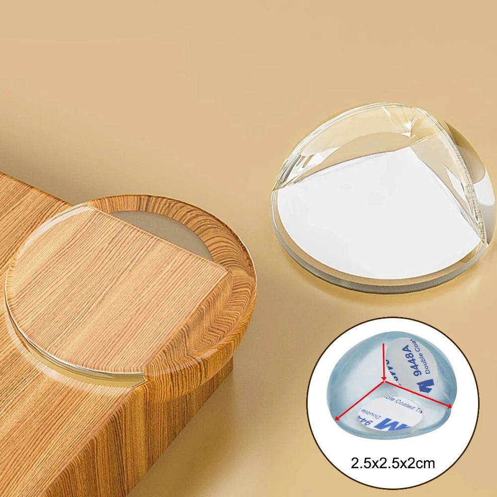 10pcs Baby Safety Corner Silicone Protector Table Soft Transparent Children Anti Collision Corner Edge Protection Guards